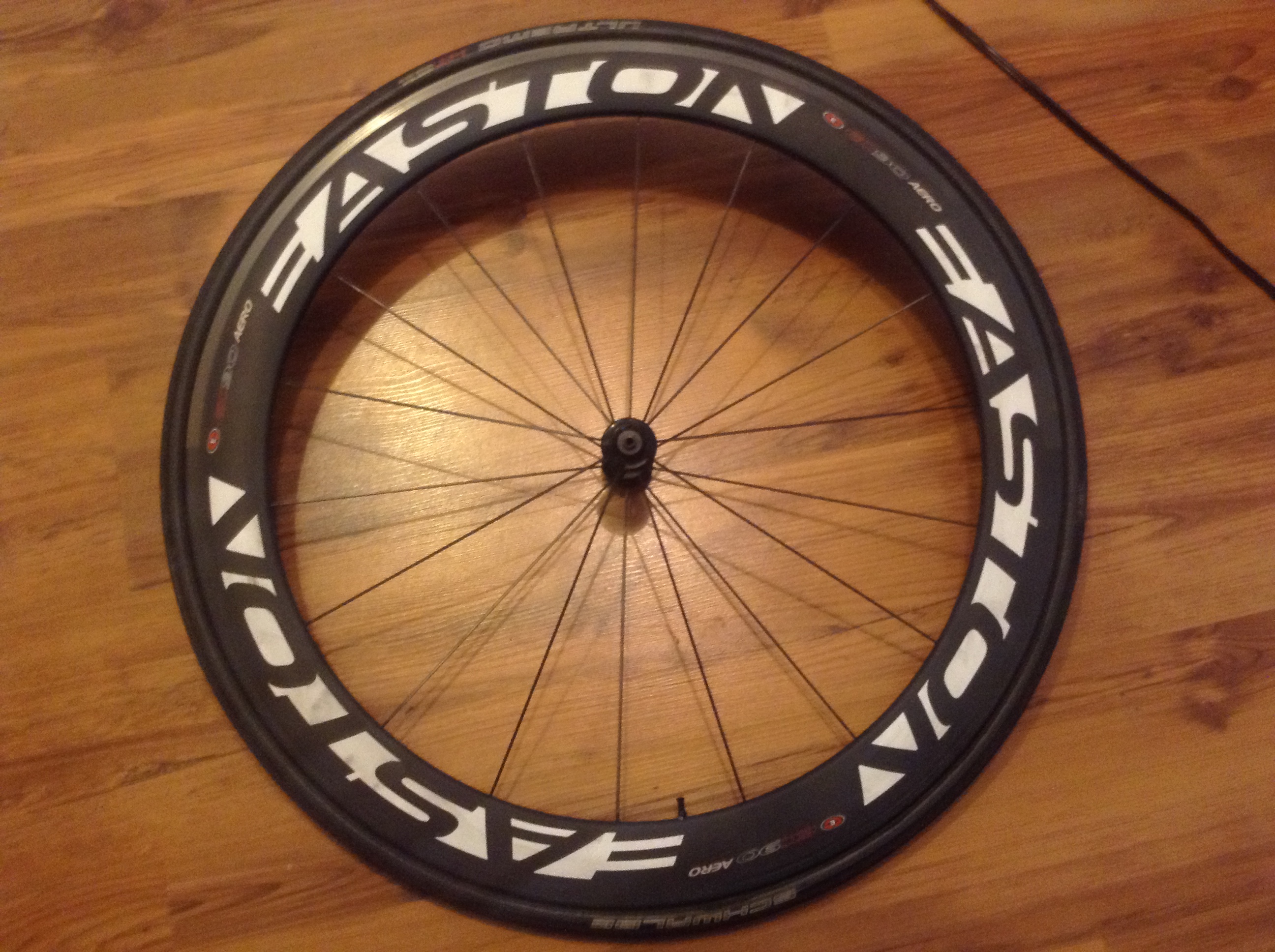 Easton EC90 Aero Wheelset with Tubular Tires,Cassette, More